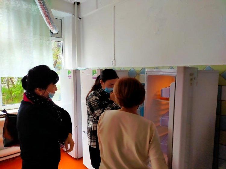 Мектептегі  ыстық тамақтануды мониторинг  тобының тексерісі